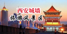 美女大逼逼中国陕西-西安城墙旅游风景区